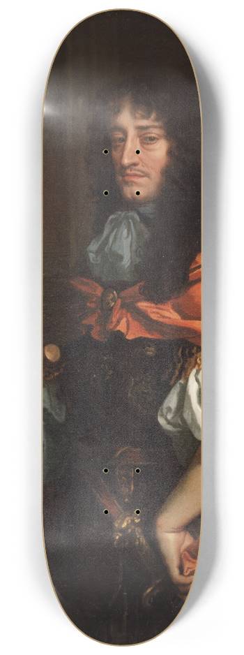 Sir Peter Lely - Prince Rupert of the Rhine 8.25 inch art skate deck