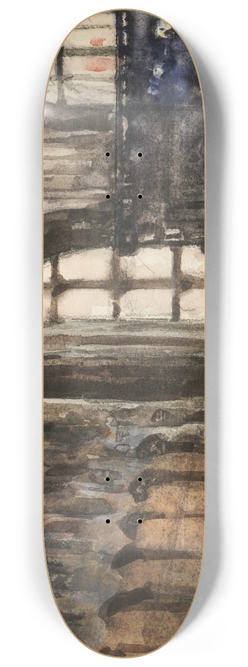 Sir William Eden - Study 8.25 inch art skate deck