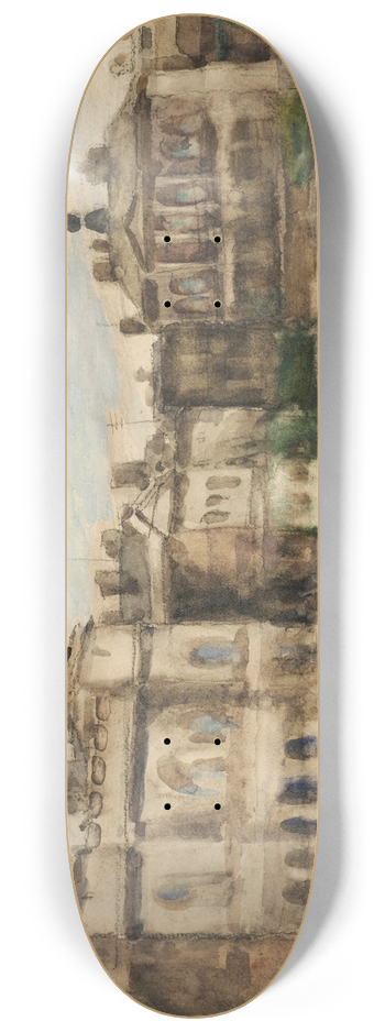 Sir William Eden - Study 8.25 inch art skate deck