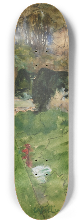 Sir William Eden - Study 8.25 inch art skate deck