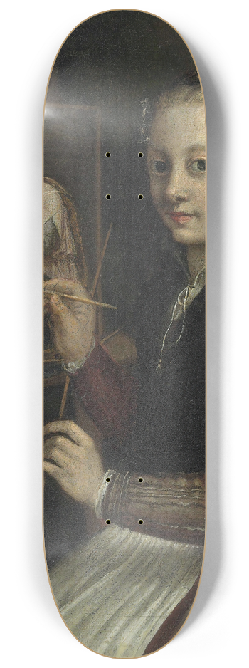 Sofonisba Anguissola - Self Portrait 8.25 inch art skate deck