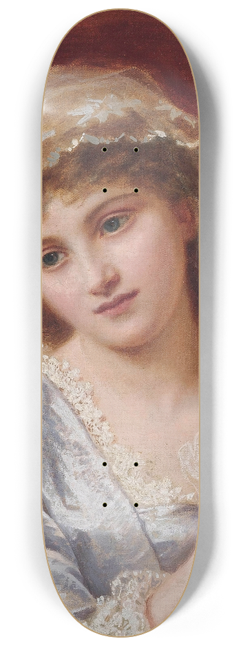 Sophie Anderson - The young bride 8.25 inch art skate deck