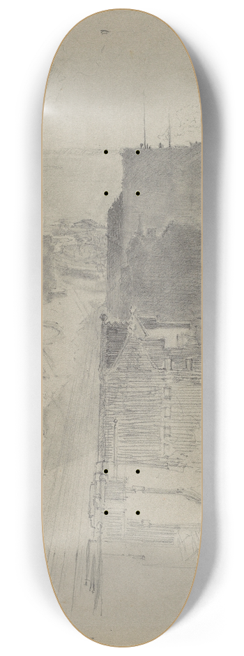 Stanford White - The Battery, New York 8.25 inch art skate deck