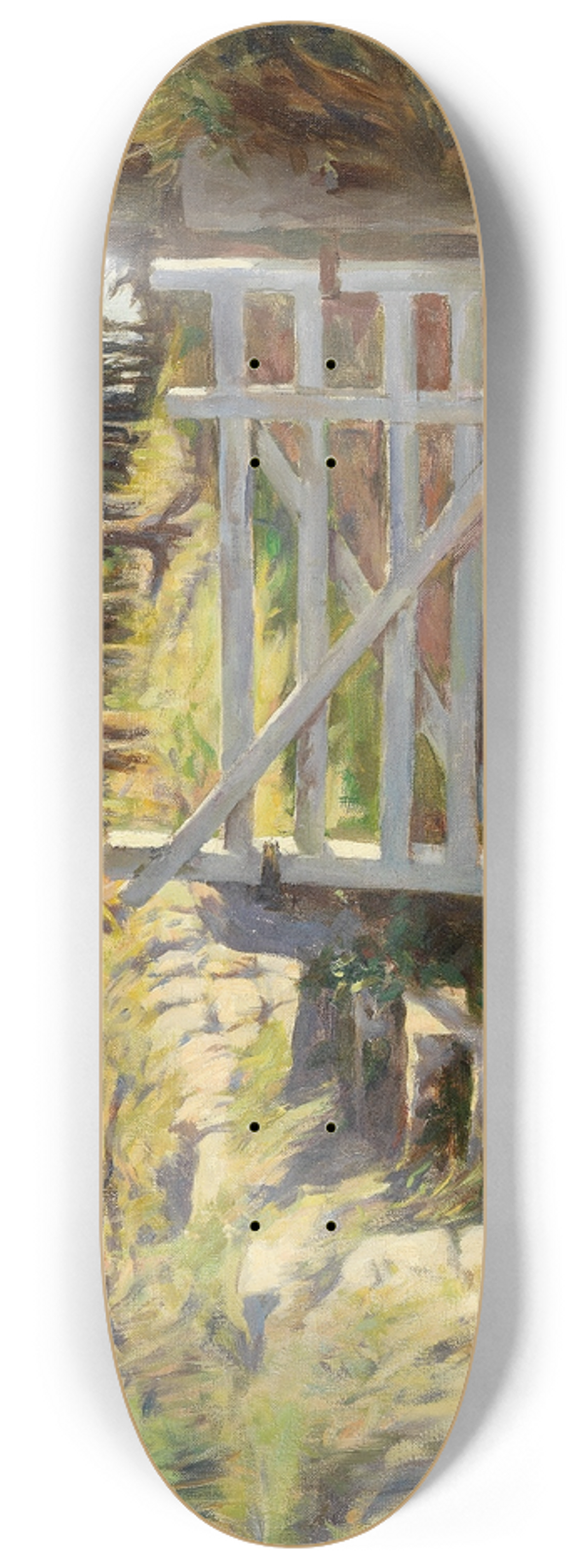 Stanhope Alexander Forbes - The white gate 8.25 inch art skate deck