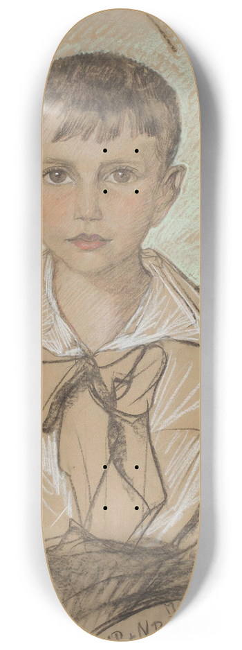 Stanisaw Ignacy Witkiewicz - Portrait of Karol Krystall 8.25 inch art skate deck