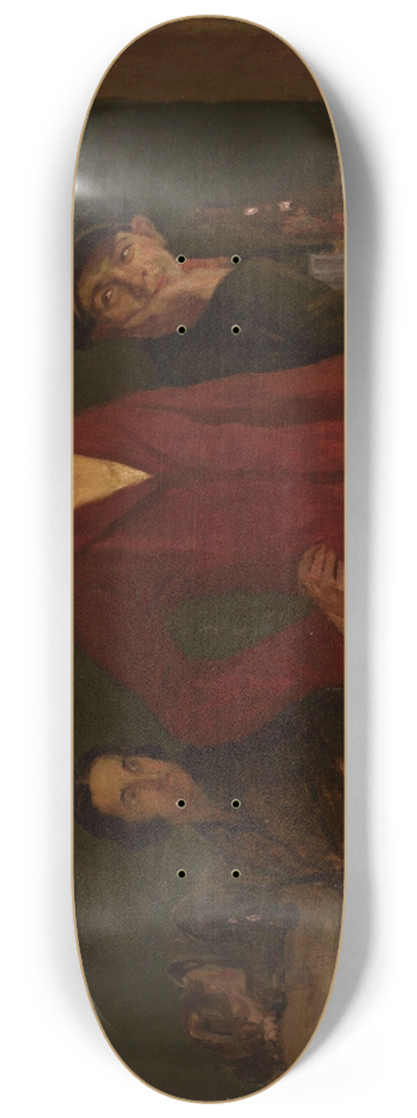 Stanisaw Lentz - In a Tavern 8.25 inch art skate deck