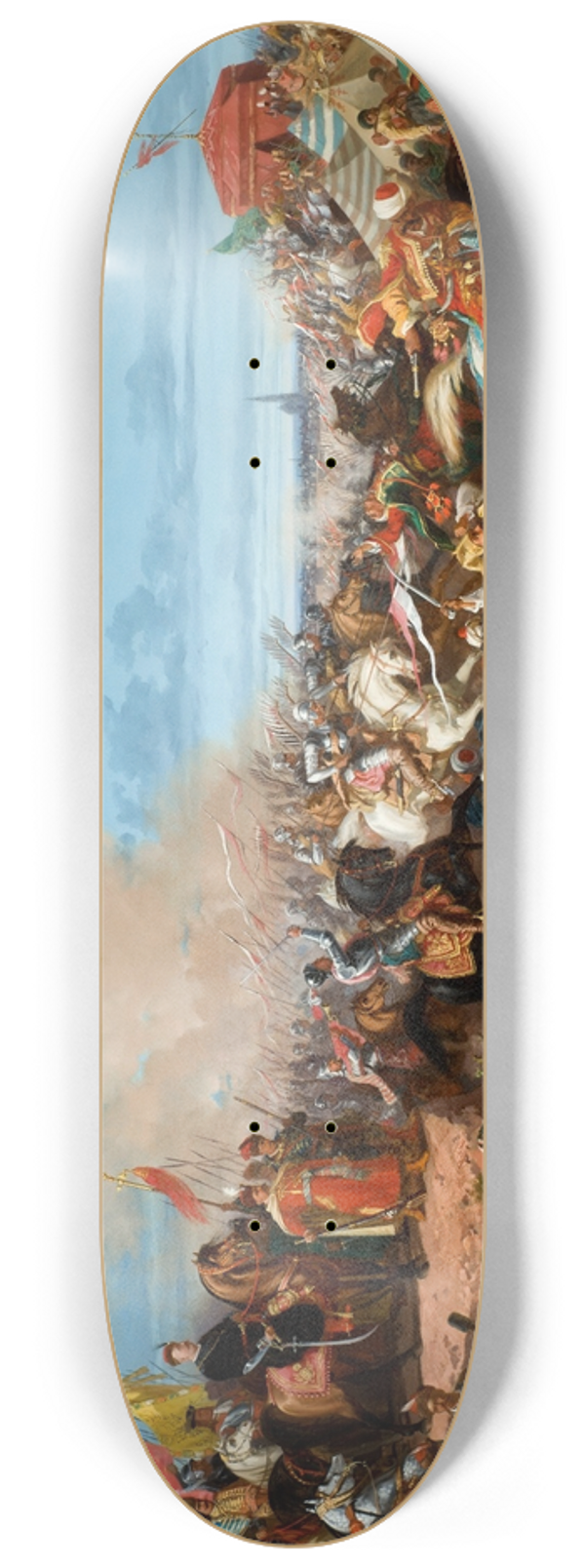 Stanisaw von Chlebowski - Sobieski at Vienna 8.25 inch art skate deck