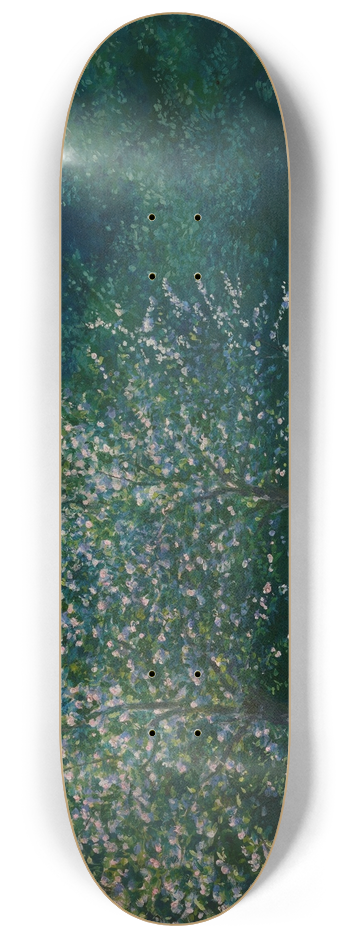 Stanisaw Witkiewicz - Apple-Trees in Bloom 8.25 inch art skate deck