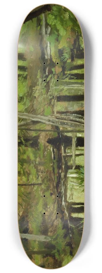 Stanisaw Witkiewicz - Forest Wilderness 8.25 inch art skate deck