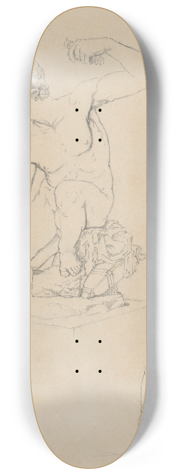 Stanisaw Wyspiaski - Copies of Raphaels compositions 8.25 inch art skate deck