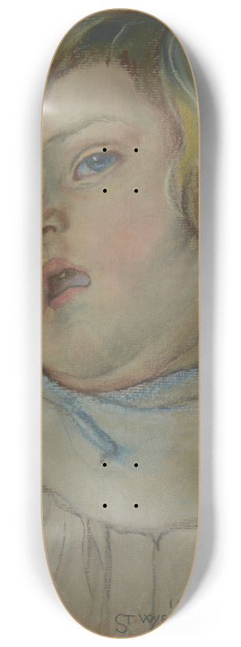 Stanisaw Wyspiaski - Head of Mietek 8.25 inch art skate deck