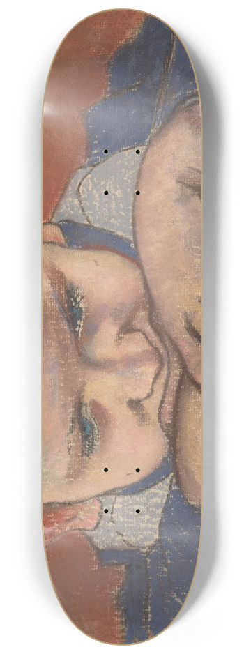 Stanisaw Wyspiaski - Mietek Leaning on Hands 8.25 inch art skate deck