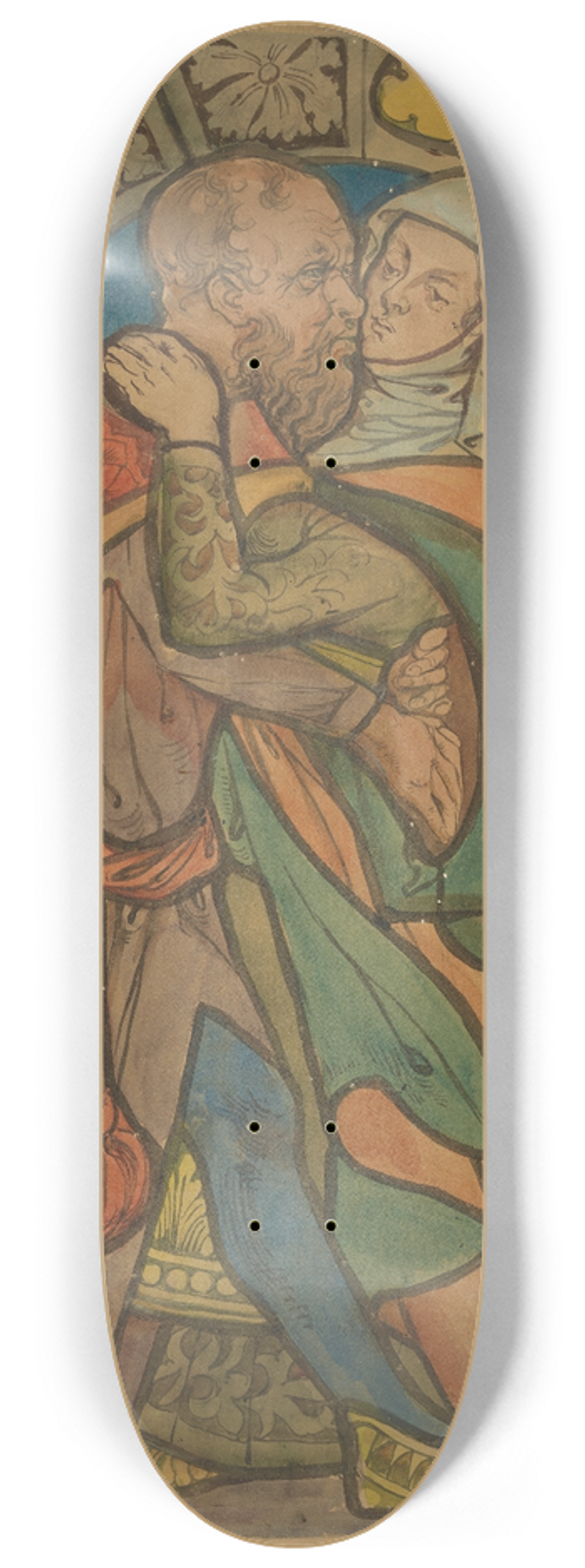 Stanisaw Wyspiaski - Spotkanie przy Zotej Bramie 8.25 inch art skate deck