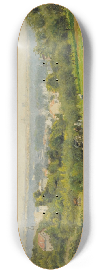 Stanislas Lpine - Les Hauteurs de Meudon 8.25 inch art skate deck