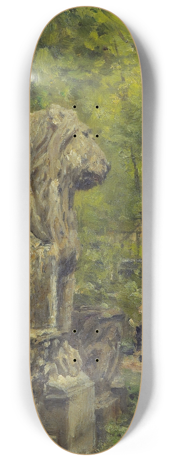 Stanislas Lpine - Square de Cluny, Paris 8.25 inch art skate deck