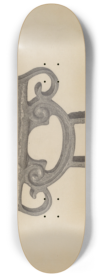 Stanley Chin - Foot Scraper 8.25 inch art skate deck