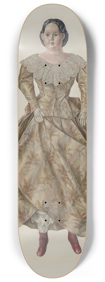 Stanley Mazur - Doll (Greiner Patented Head) 8.25 inch art skate deck