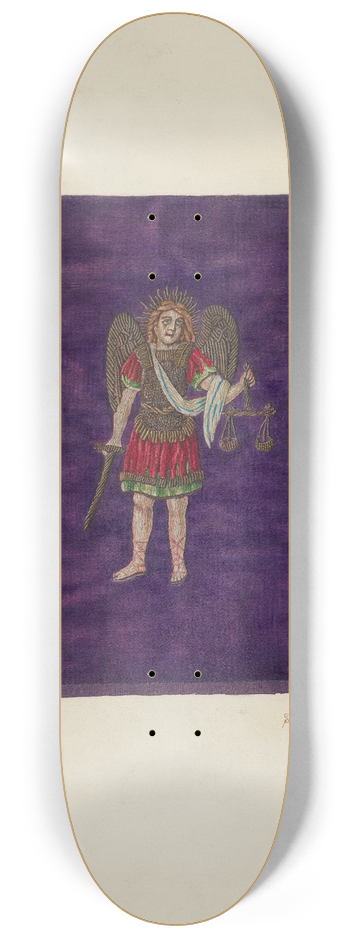 Stanley Mazur - Religious Embroidery 8.25 inch art skate deck
