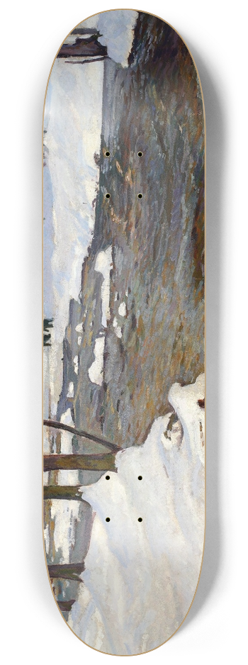 Stefan Filipkiewicz - Forest stream in winter 8.25 inch art skate deck