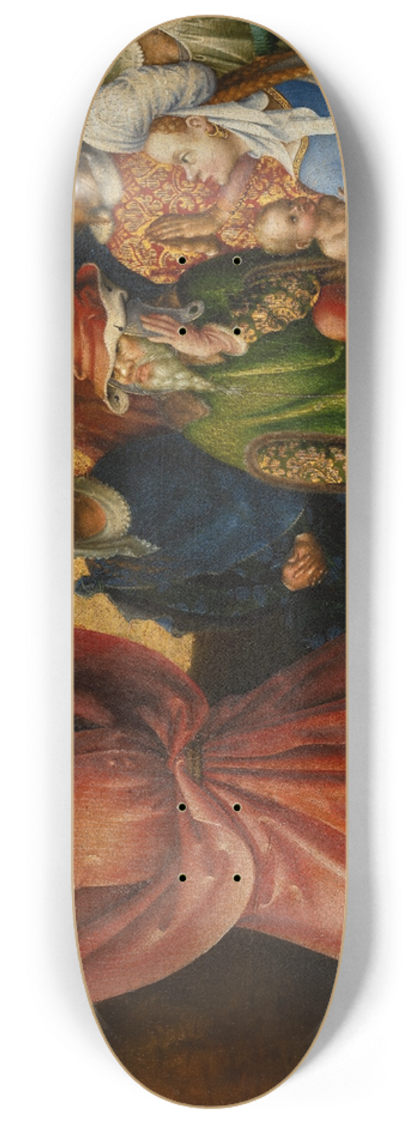Stefan Lochner - Martyrdom of St Andrew 8.25 inch art skate deck