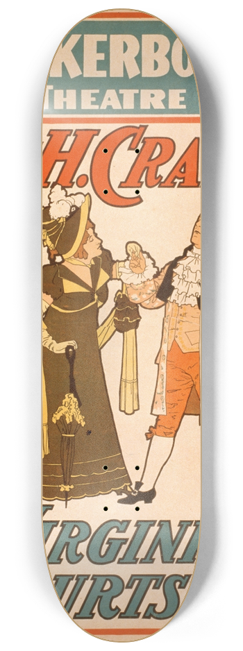 Strobridge and Co - A Virginia courtship 8.25 inch art skate deck