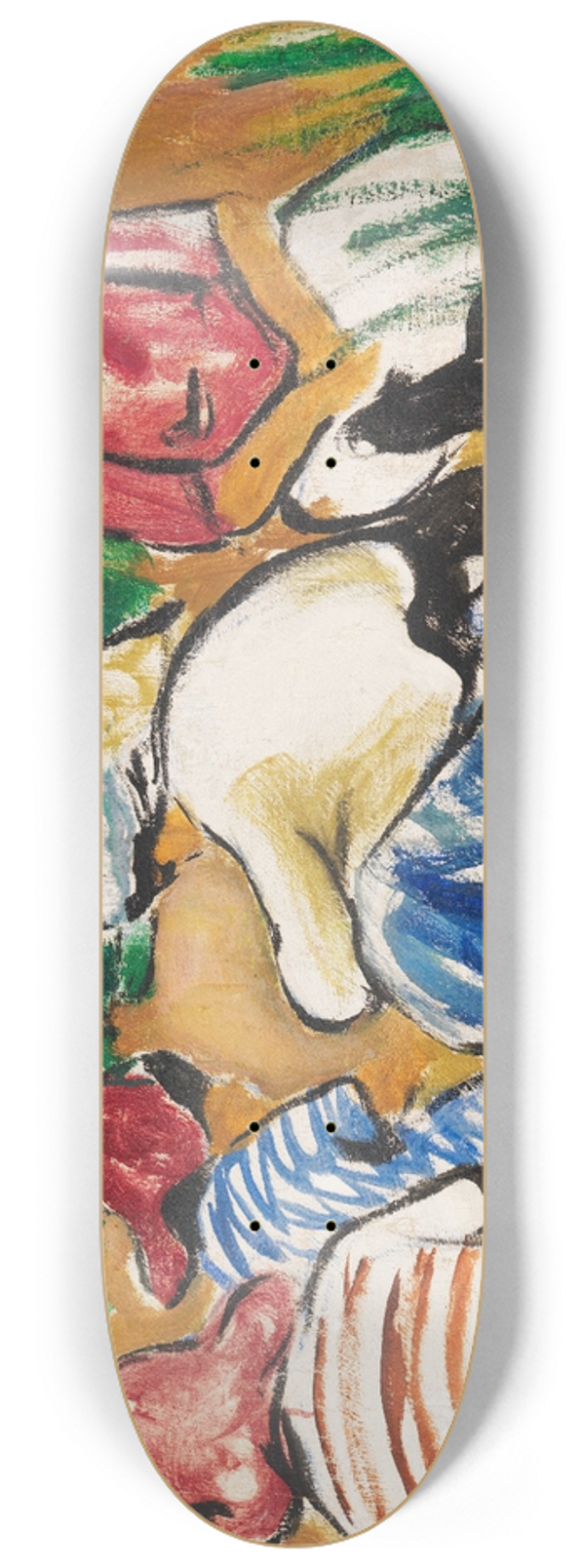 Arthur Segal - Frauen im Feld 8.25 inch art skate deck