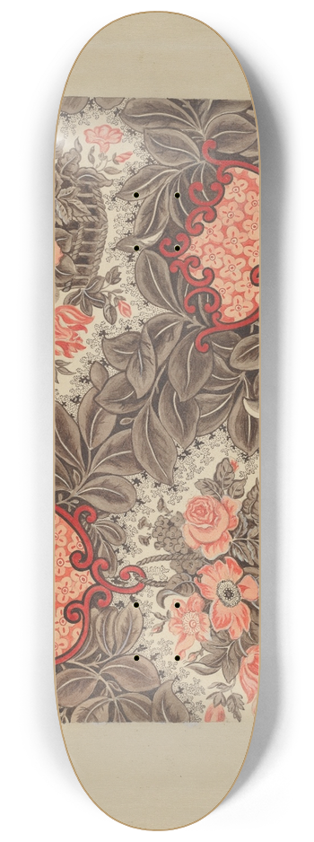 Suzanne Roy - Chintz 8.25 inch art skate deck