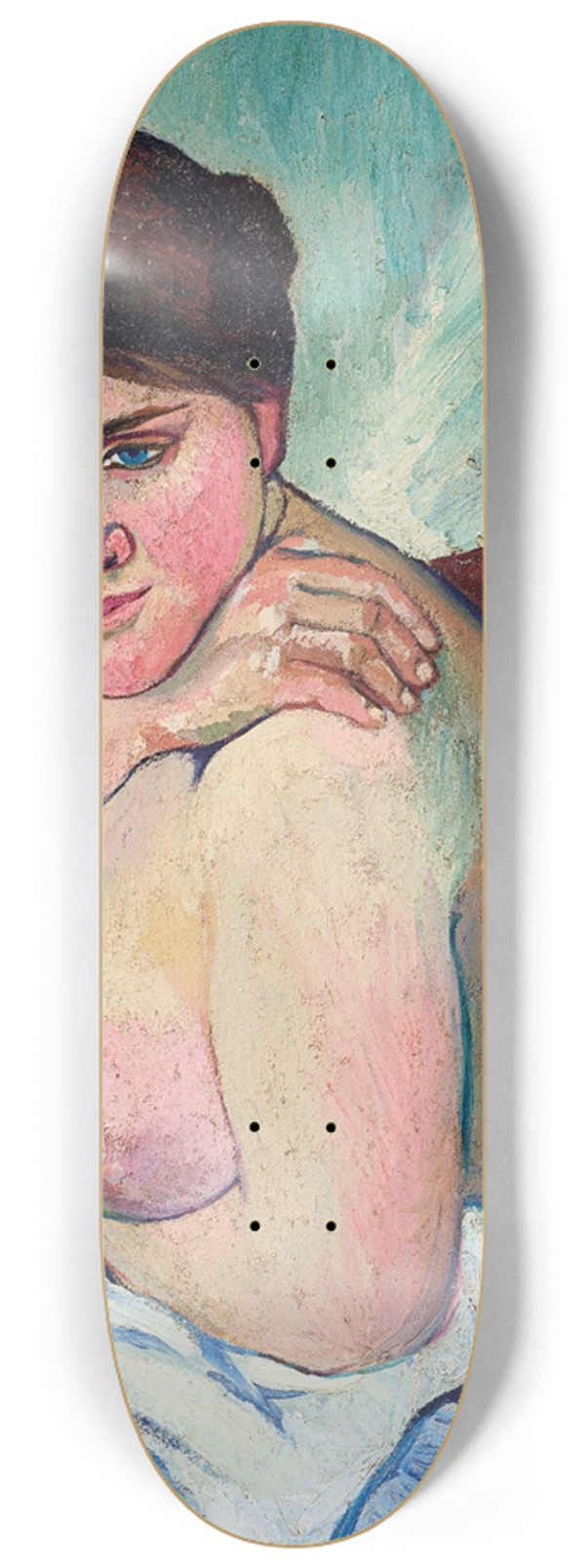Suzanne Valadon - Juliette assise au fauteuil 8.25 inch art skate deck