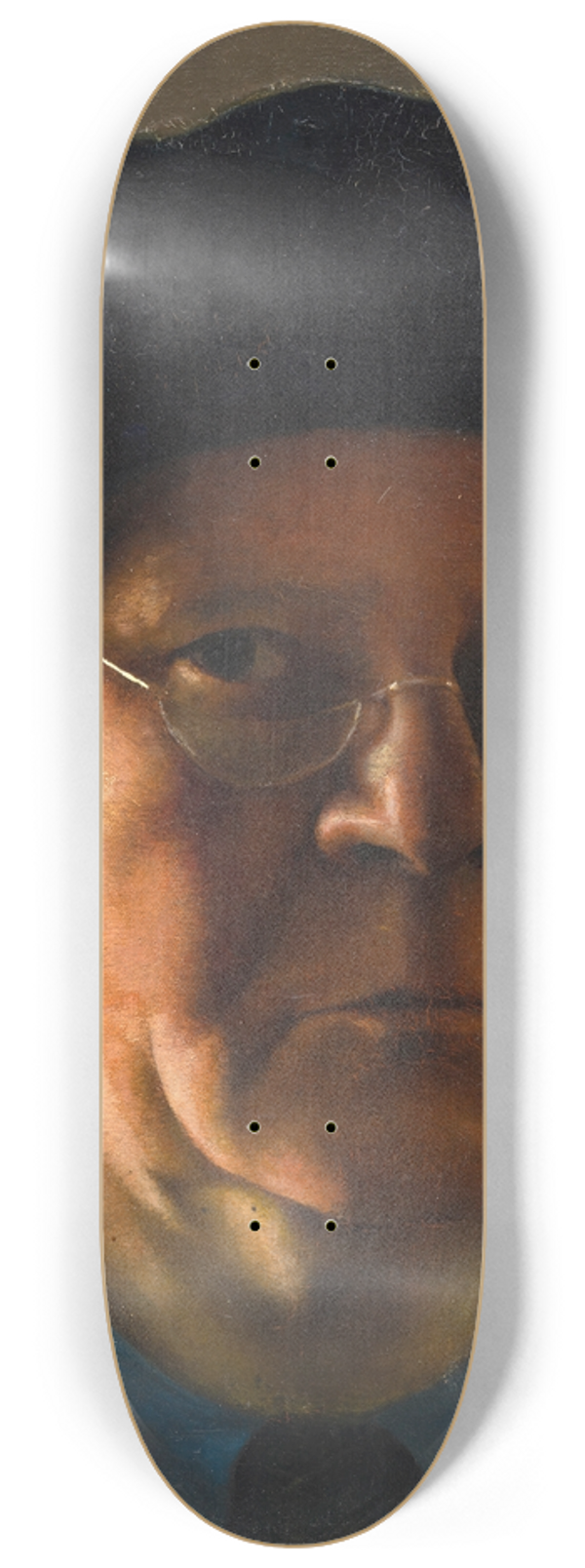 Arthur Segal - Selbstportrait 8.25 inch art skate deck