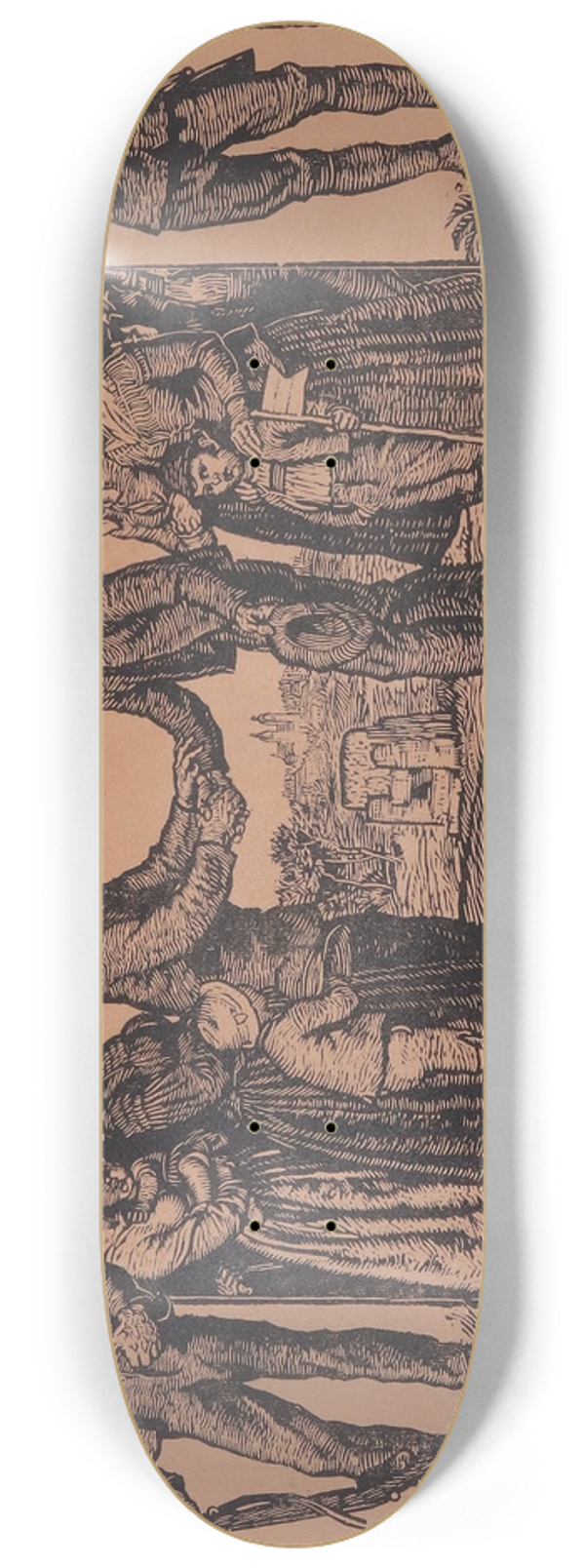 Switbert Lobisser - Krntner Volksabstimmung 8.25 inch art skate deck