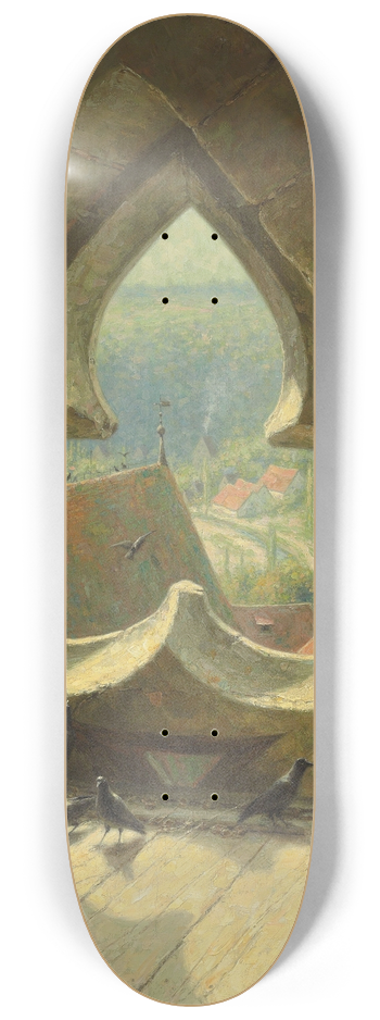 Arthur Wasse - Through the window 8.25 inch art skate deck