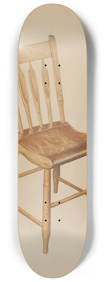 Sydney Roberts - Kitchen Chair (plank bottom) 8.25 inch art skate deck