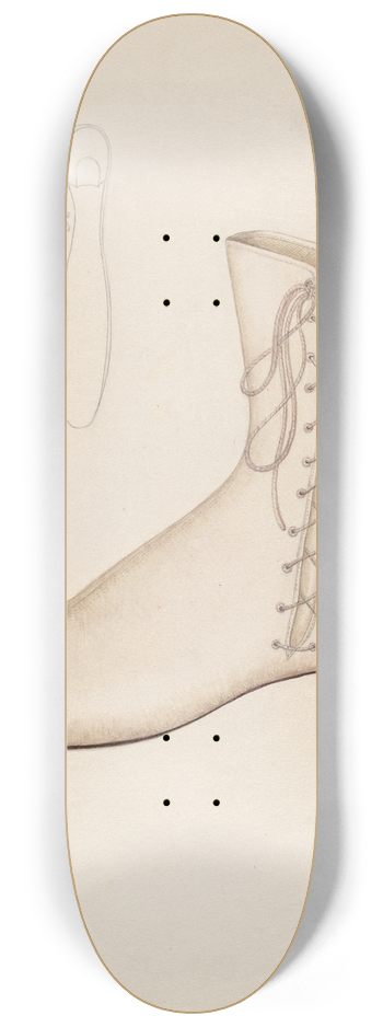 Sylvia De Zon - Womans Shoe 8.25 inch art skate deck