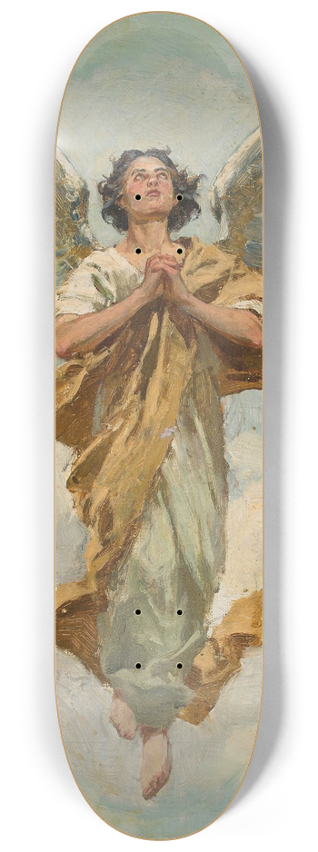 Tadeusz Popiel - Angel 8.25 inch art skate deck