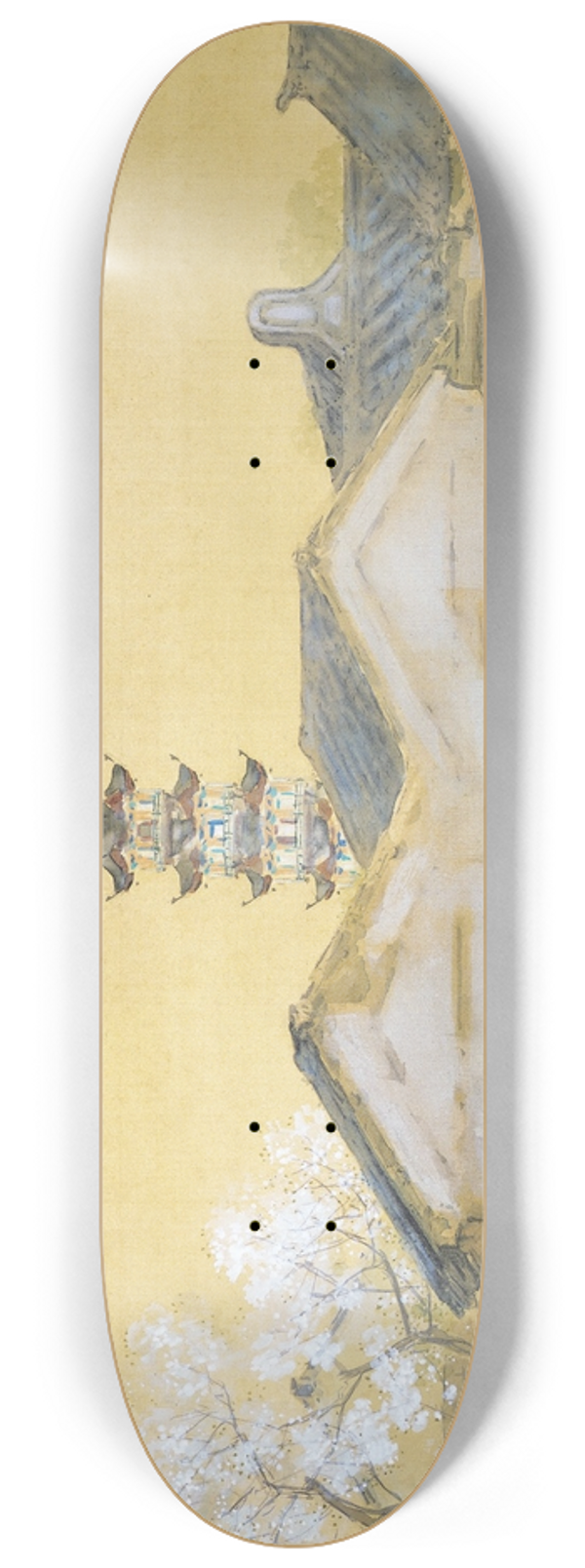 Takeuchi Seih - Calm Spring in Jiangnan 8.25 inch art skate deck