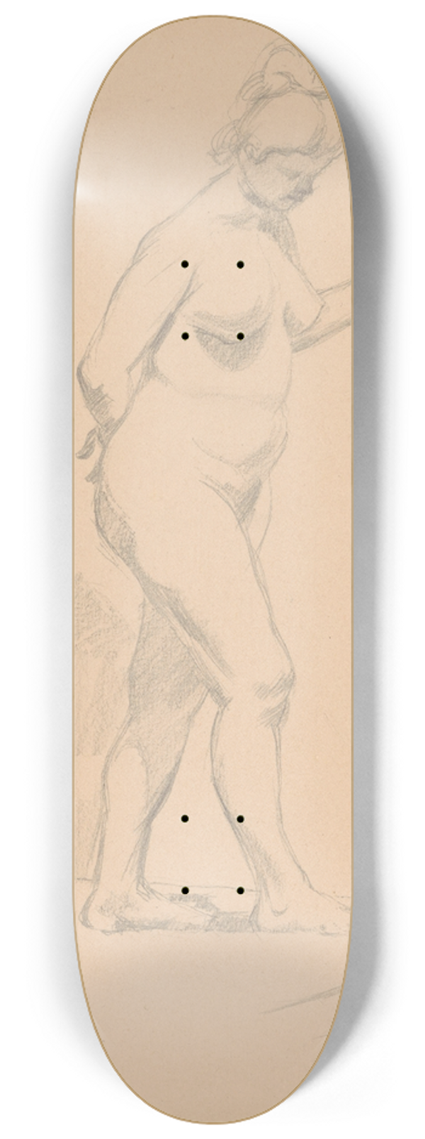 tefan Polkorb - Sketchbook with nudes 8.25 inch art skate deck