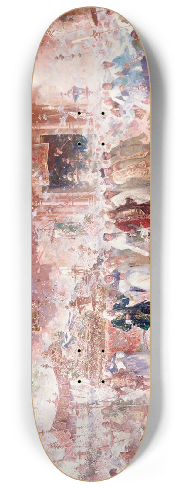 Tefilo Castillo - Funeral of Saint Rose 8.25 inch art skate deck