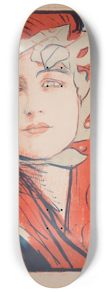 Teodor Axentowicz - II Wystawa Towarzystwa Artystw Polskich Sztuka 8.25 inch art skate deck