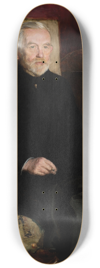 Teodor Axentowicz - Portrait of Henryk Schwarz 8.25 inch art skate deck