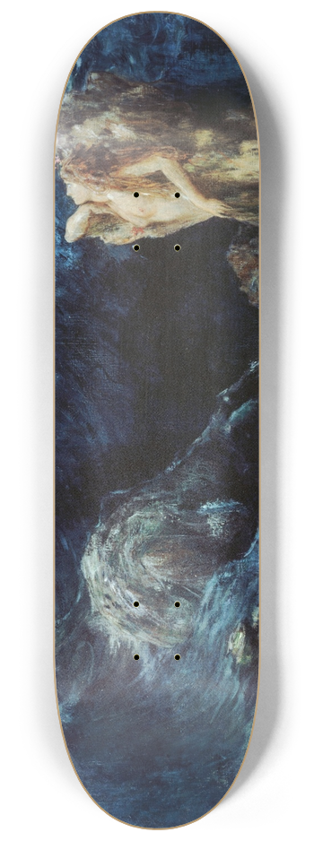 Ary Ernest Renan - Scylla and Charybdis 8.25 inch art skate deck
