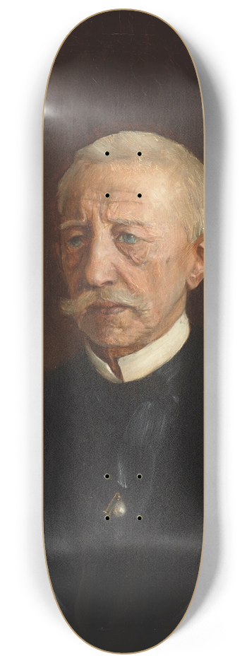 Teodor Axentowicz - Portrait of Wiktor Osawski 8.25 inch art skate deck