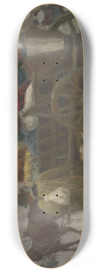 Teodor Jozef Mousson - Cesta na trh 8.25 inch art skate deck