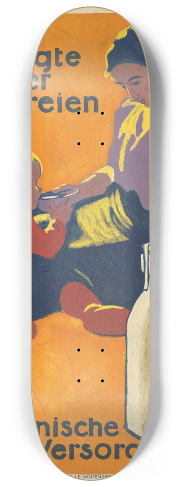 Theodor Barth - Vereinigte Zrcher Molkereien  Hygienische Milch-Versorgung 8.25 inch art skate deck