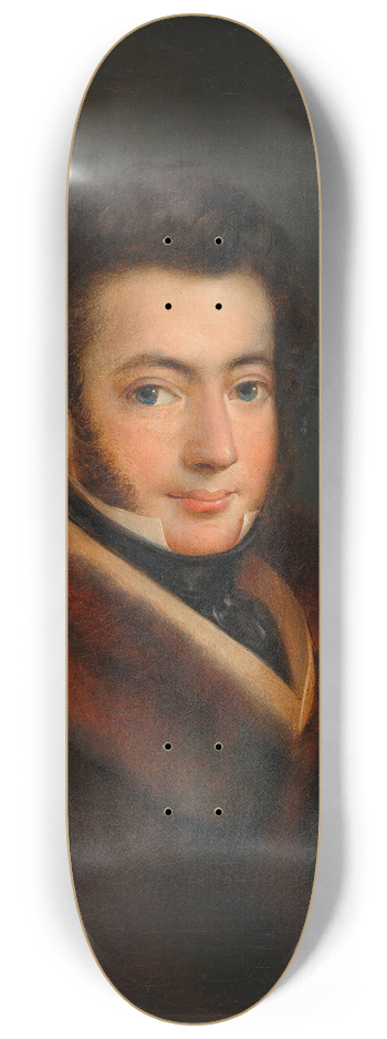 Theodore Alconiere - Herrenbildnis 8.25 inch art skate deck