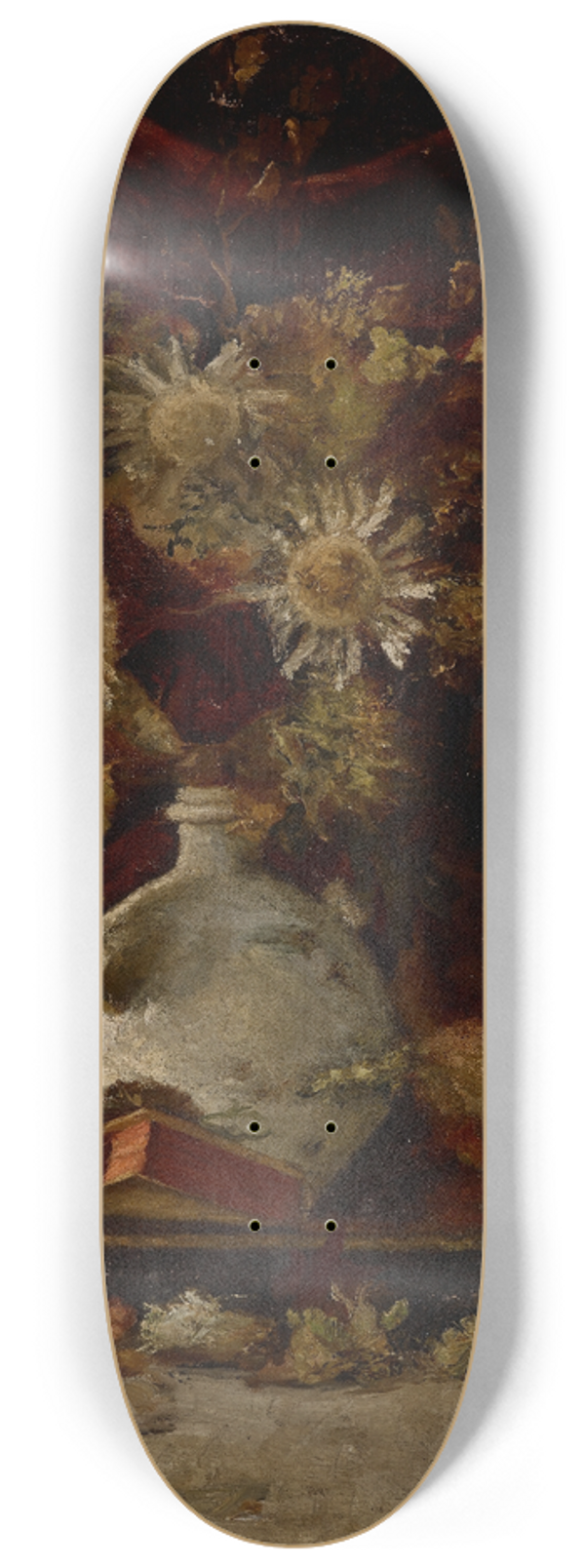 Theodore Clement Steele - Still Life 8.25 inch art skate deck