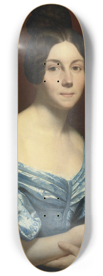 Ary Scheffer - Portrait Of A Lady 8.25 inch art skate deck