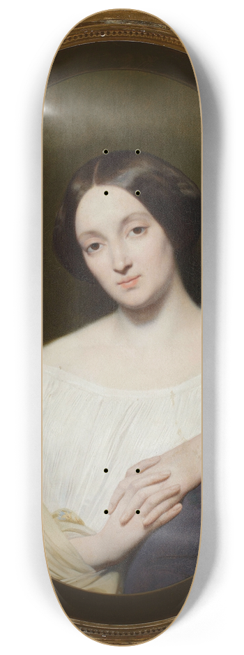 Ary Scheffer - Portrait of Katarzyna Potocka ne Branicka (18251907) 8.25 inch art skate deck