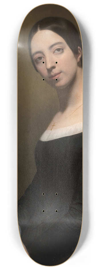 Ary Scheffer - Portrait of Pauline Viardot 8.25 inch art skate deck