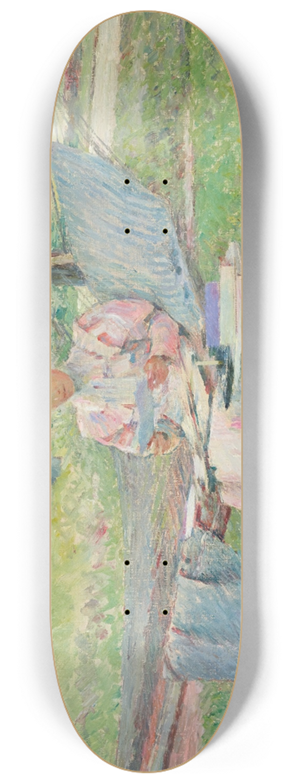Theodore Robinson - Correspondence 8.25 inch art skate deck