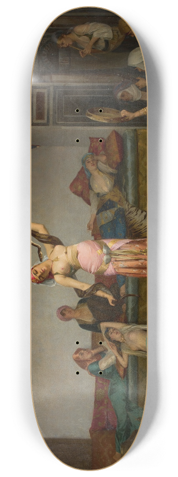 Theodoros Ralli - Charmeuse De Serpents 8.25 inch art skate deck